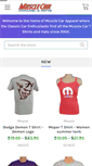 Mobile Screenshot of musclecarapparel.com